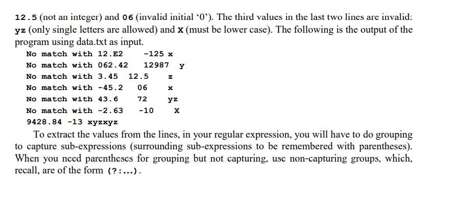 also be any amount of whitespace (including, in this case, none) before