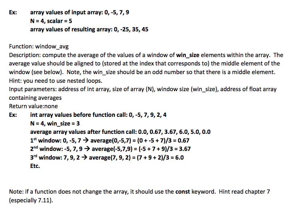 write the code by calling all the functions by name so the