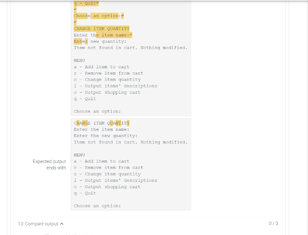 def __init__(self, name='none', price=0, quantity=0, description='none'): self.item_name = name self.item_description = description