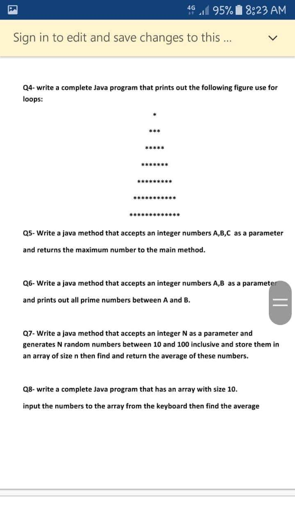 Question 4 is solved. I need help with question 5 4G .d