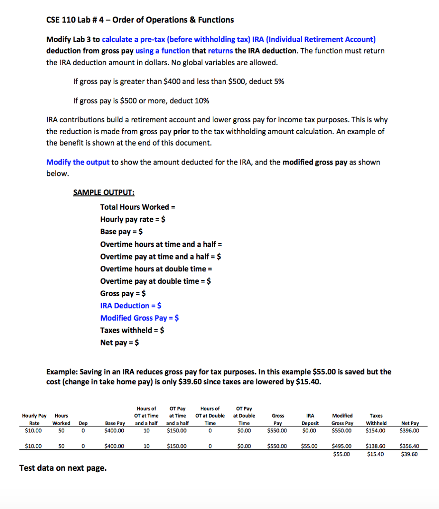 WRITE CODE IN C++ LANGUAGE AND DONT USE BREAK STATEMENT. CSE 110