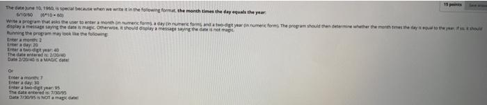 dr. java 15 paints to the years the The daten 10. 1966,