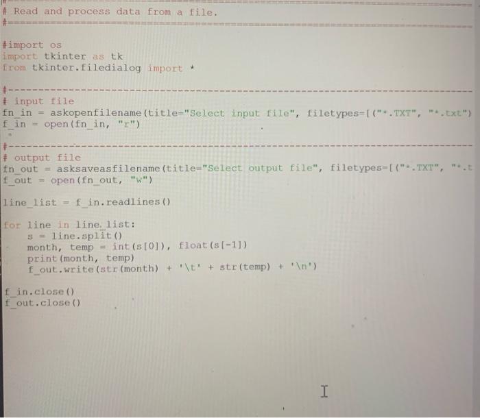  this is a python sample so i need a python program