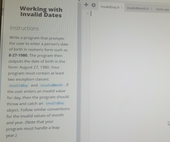  Write a program that program the user to enter a person's