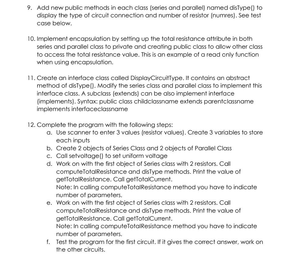 screenshot the main program and output tysm! OOP Activity 1. Create a