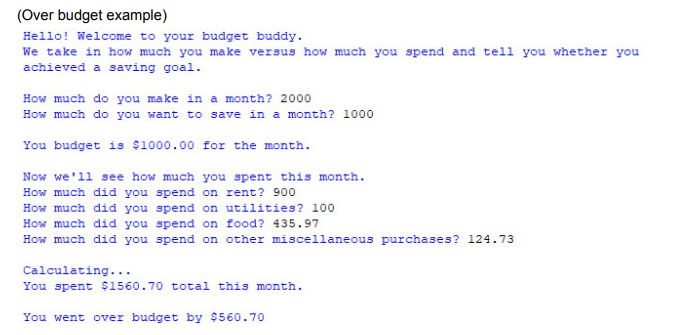 equations Format numbers and strings Use conditional statements Assignment: Your job is