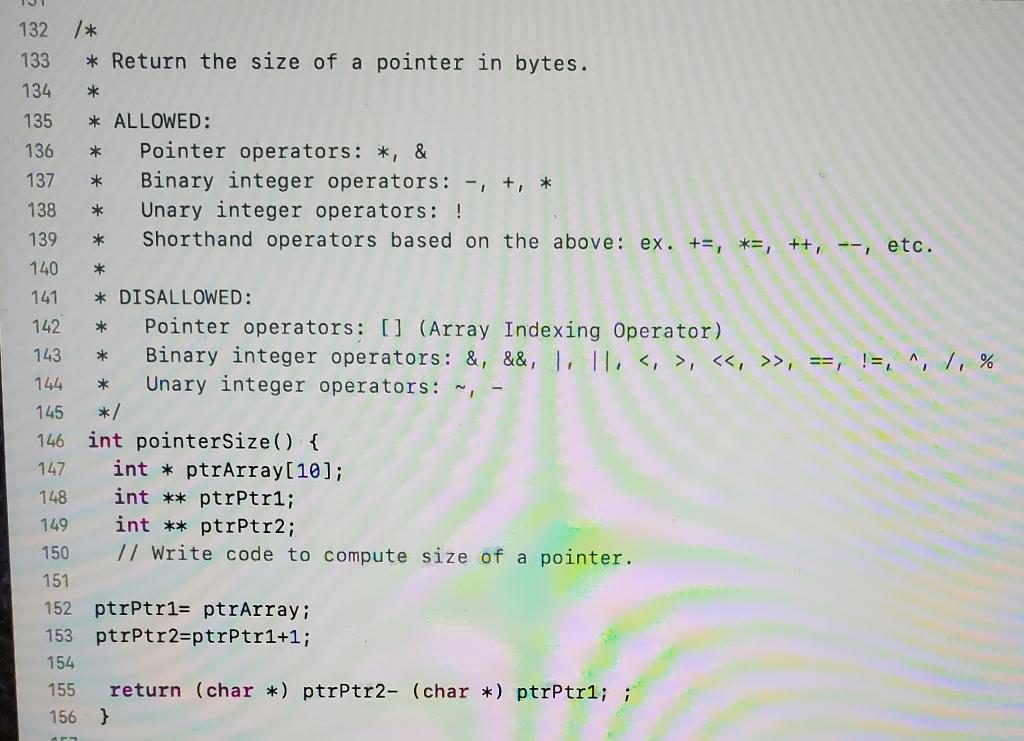 Please explain the codes in each line. The codes from 146 to