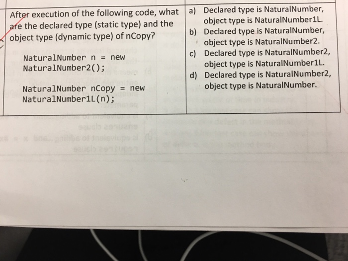  java After execution of the following code, what are the declared