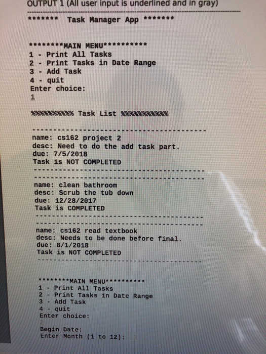  I attached the example output below. You need c-string not string