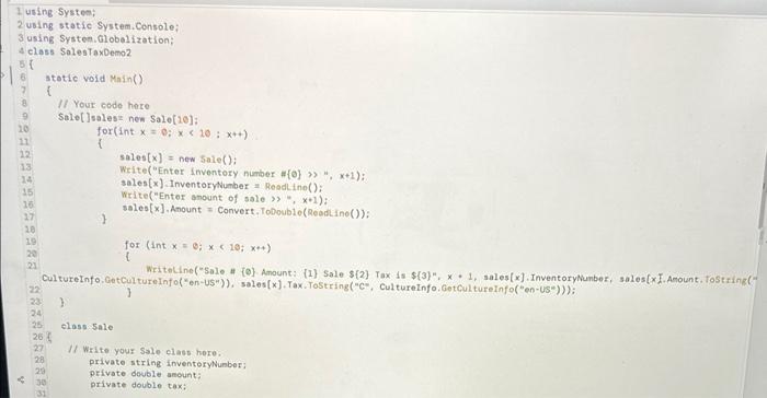 "IComparable.CompareTo()" in the new code. In order to prepend the $ to