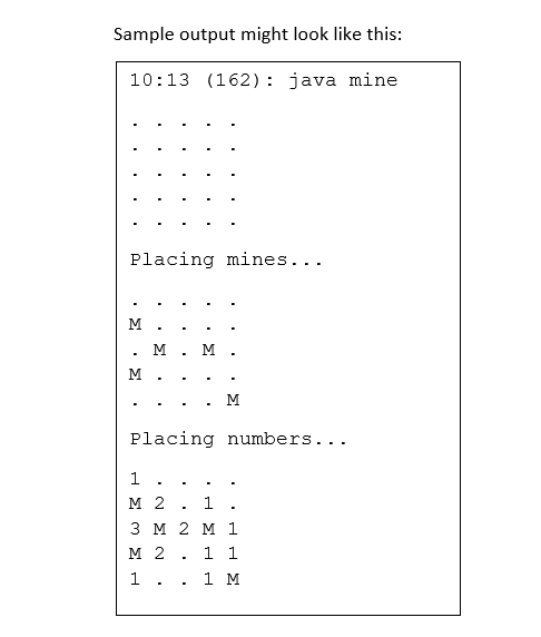 Java: Please put comments above the code so i know what each