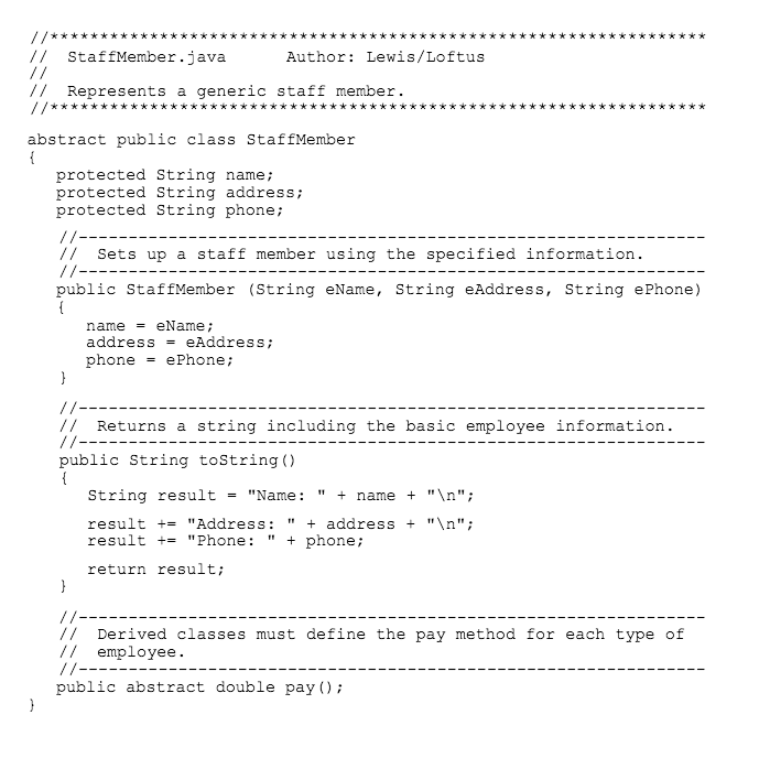 In this exercise you will add one more employee type to the