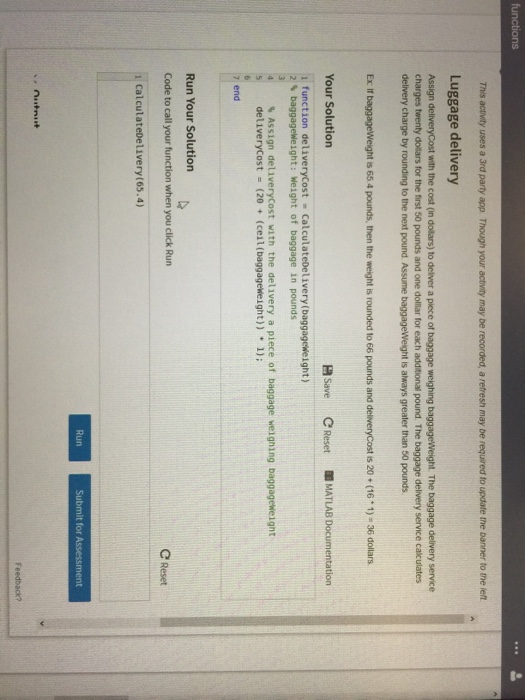  This activity uses a 3rd party app Though your activity may