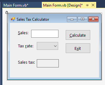 exercise #26, page 544. Here is the exercise: Open the Tax Solution