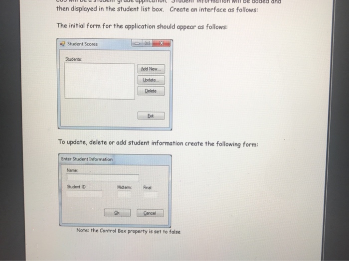  Using Visual Studio 2015, how would I code the following Delete