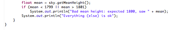 are the directions: Sky2.java Lastly, implement Sky in a somewhat different way.