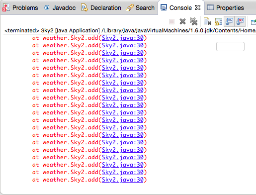 array list. Sky2 will aggregate by being (in a sense) an array