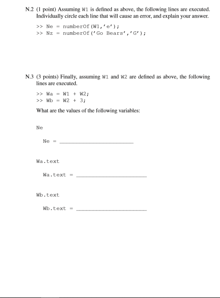 explain your answer as well as the code in the problem. Thanks!