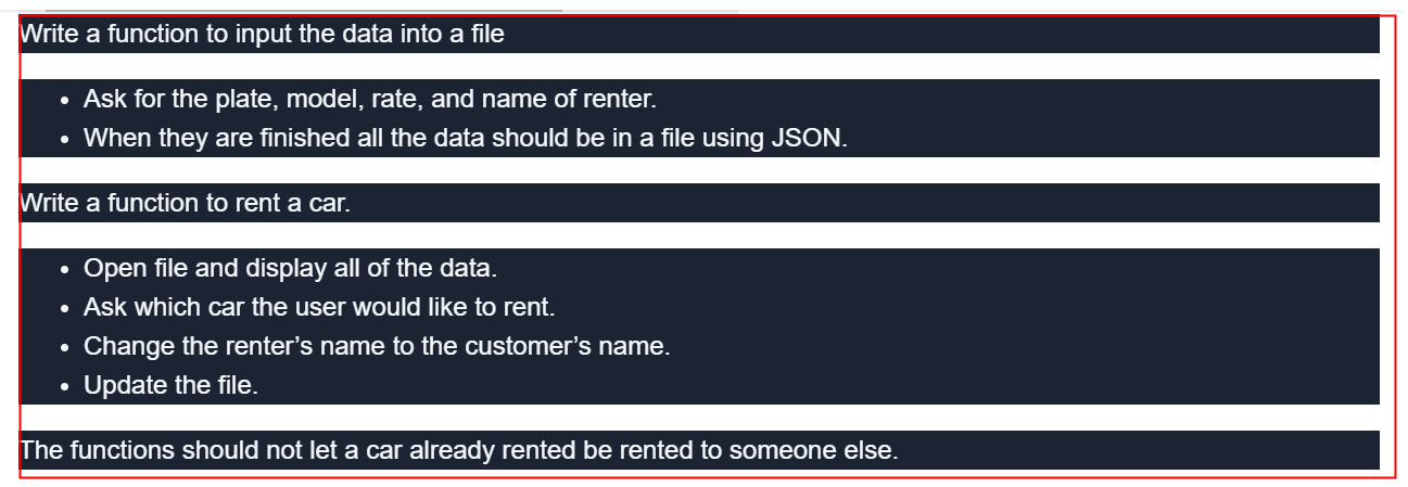 is an automobile dealer that maintains a fleet of eight cars to