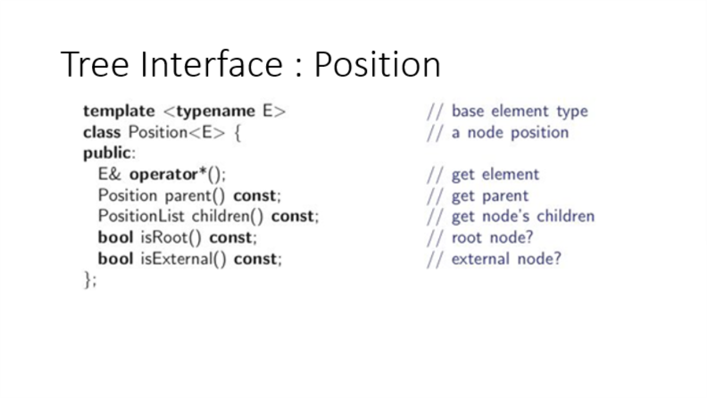Please implement tree using C++ templates using the code above. complete