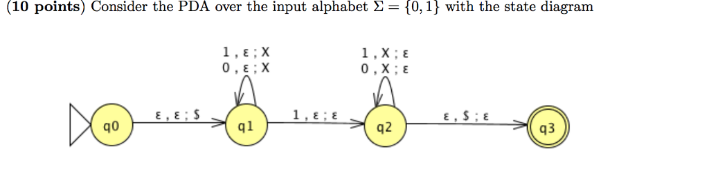 1) is string 01 accepted? or 110? or 0110? 2) what's the