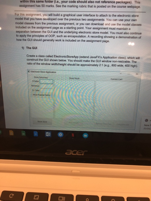  GUI JAVA PROGRAM within this same folder (i.e., your code should