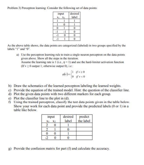 use Python please answer all parts 1 1 0 -1 - -1