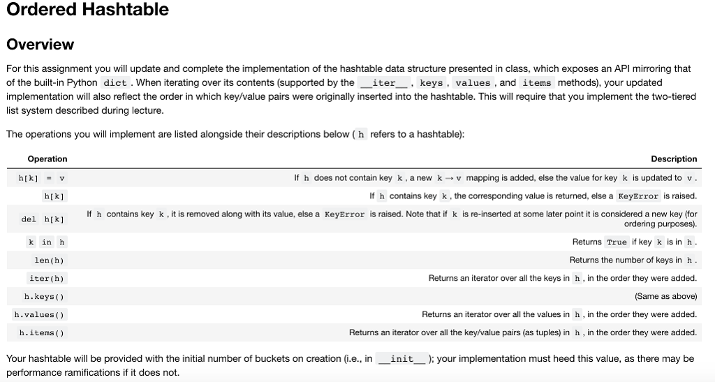  ^This is the assignement overview. This code is written all in