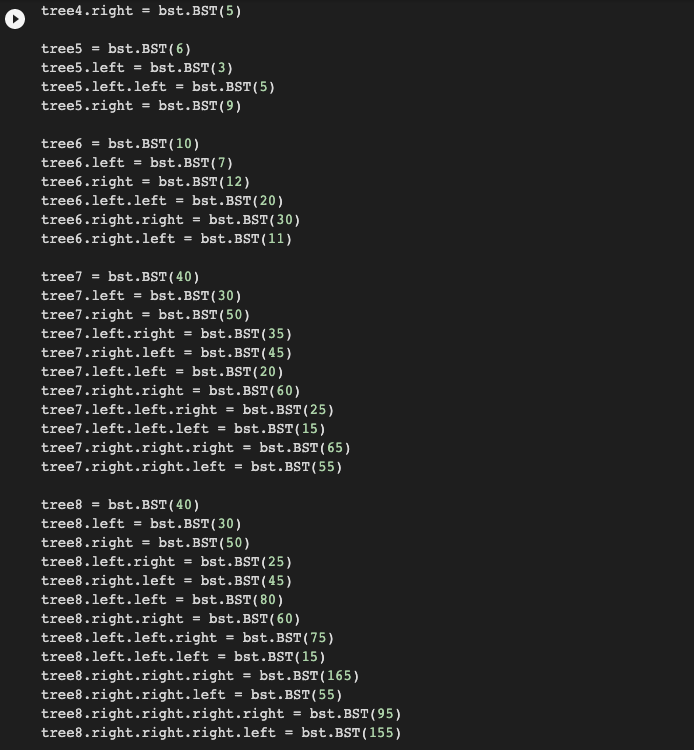 done Saving bst.py to bst (1) -py Write the function quick BST(L)
