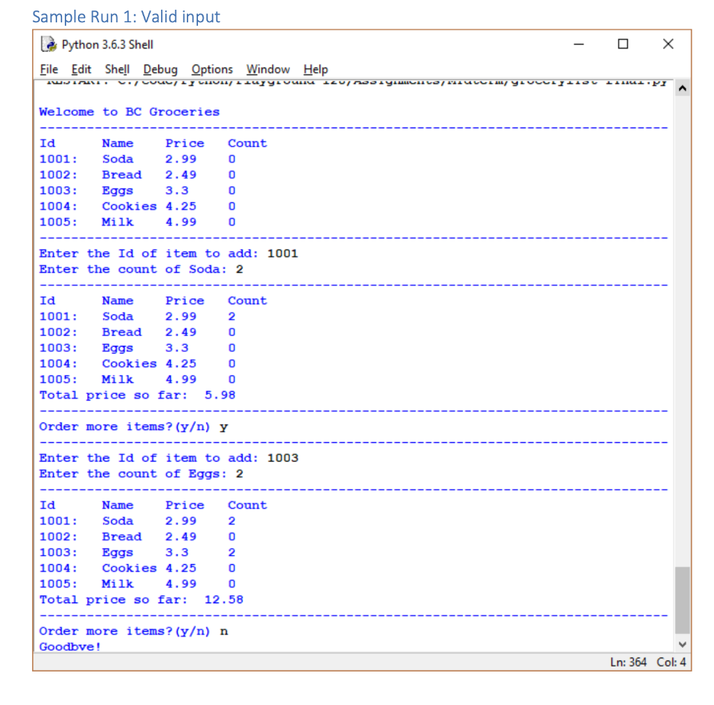 Add implementation pass def calculateTotalPrice(masterList): ## Add implementation ''' Function to calculate