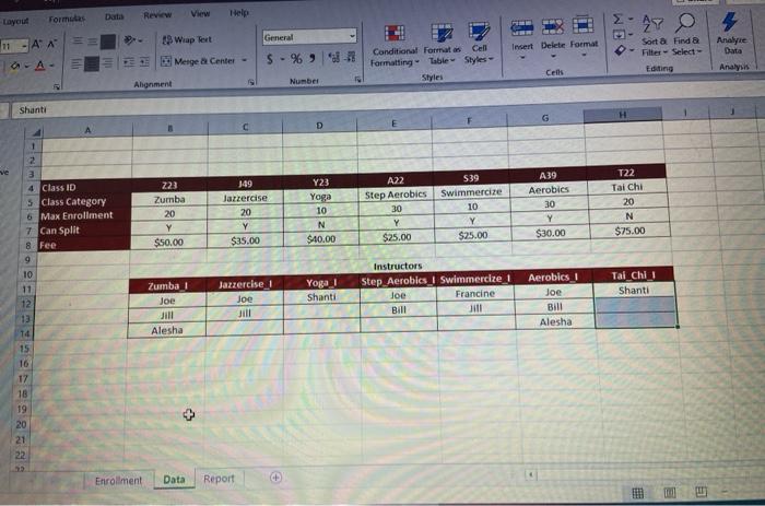 A4 need to be counted. In cell B12, create a complex function