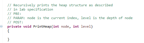 //////////////////////////// // private attributes //////////////////////////// private int[] arr; private int maxsize; //