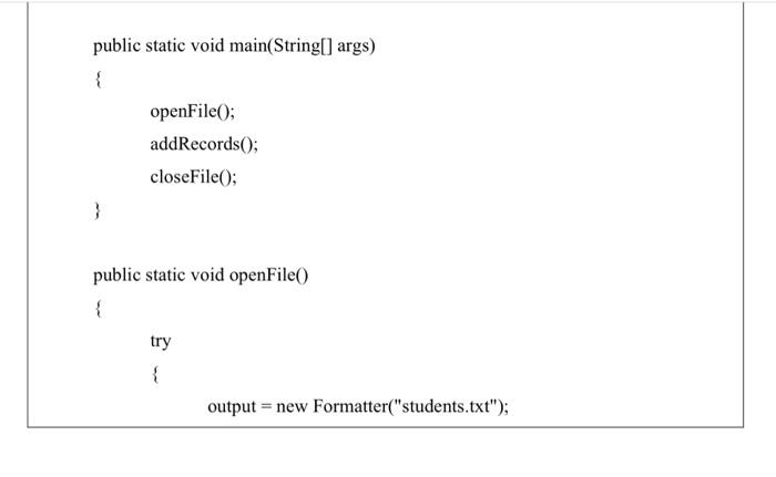 to output formatted Strings, using the same formatting capabilities as method System.out.printf.