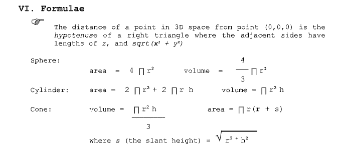 I. Create a Point3D Class Create a class to represent a point