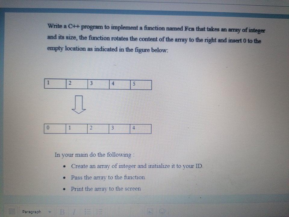  Write a C++ program to implement a function named Fan that
