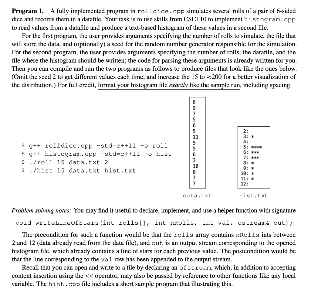  hint.cpp code: #include #include #include #include using namespace std; // global