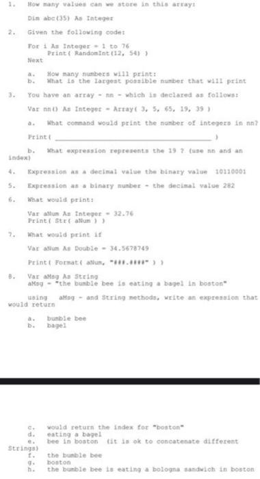  Assembly Language java How many values can we store in this
