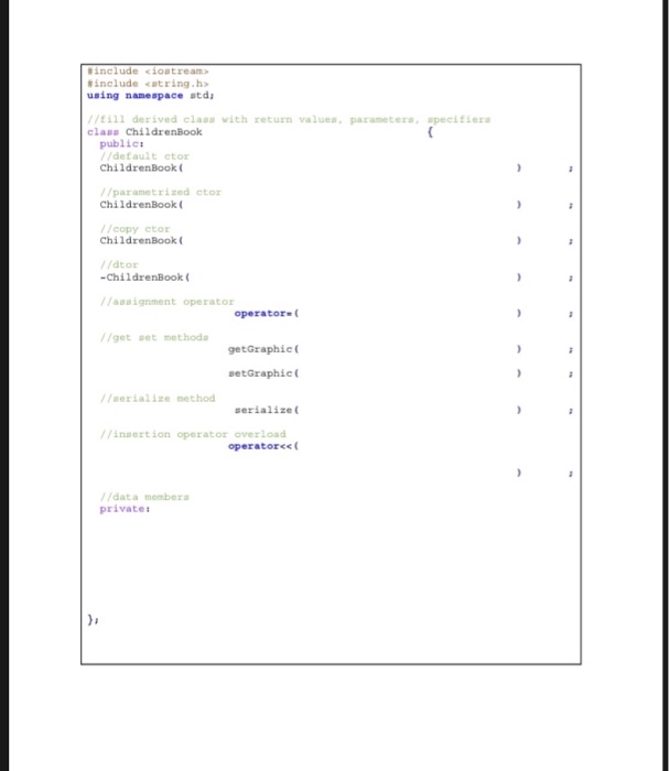 pointers, bracket-notation, and the built-in C-string library functions are allowed Program 1