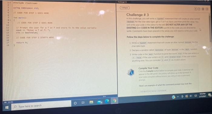keeps running wrong program include tot une cest COOYOMSTER DOOR () Challenge