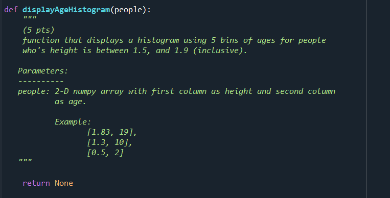 and matplotlib def convertUnits(values, coeff): (5 pts) function that converts the units
