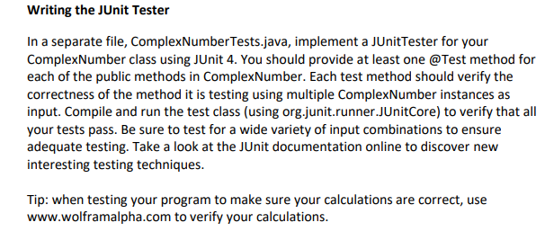  public class ComplexNumber { private float a; private float b; public
