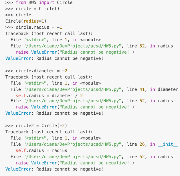 (a) - (6 pts) implement __str__ and __repr__ methods exactly as shown