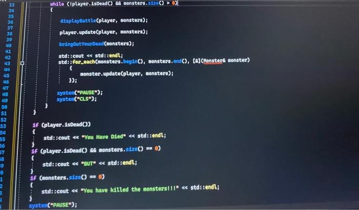 of the steps below implemented inside of it. What should the core