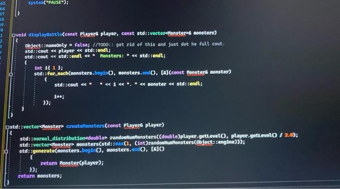 look that follows these steps in order? If I am creating an