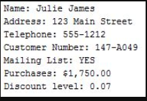 Java PreferredCustomer Class A retail store has a preferred customer plan where