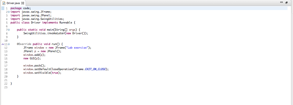 -package code; 2 import java.awt.Font; 3 import javax.swing. FlowLayout; 4 import javax.swing.BoxLayout;