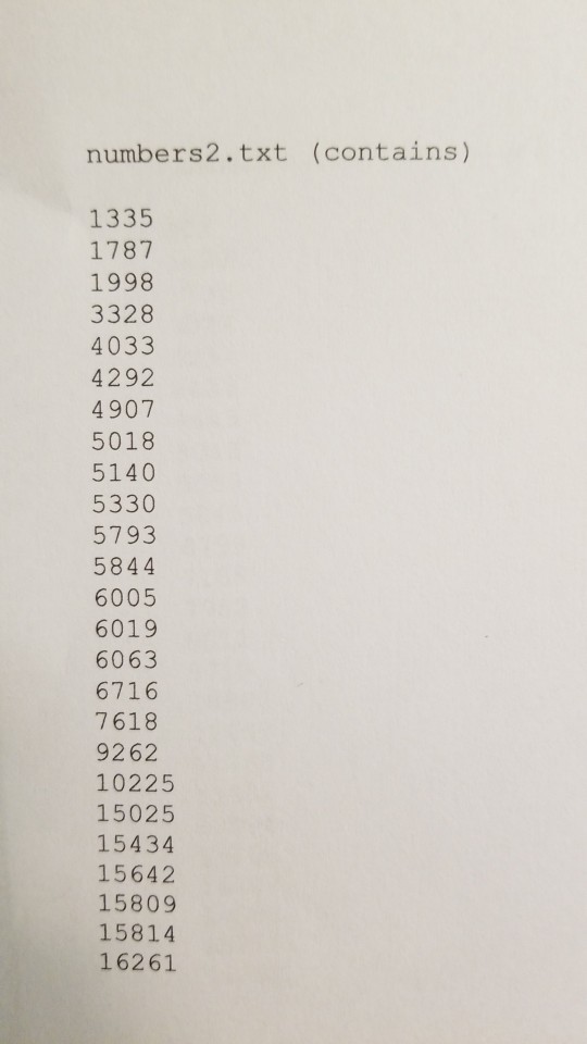 parameters from the command line in main(). These three strings are names
