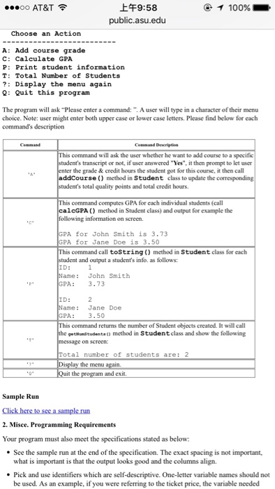 date/Time: Wednesday, March 29, 2017 at 5:30pm What this Assignment is About: