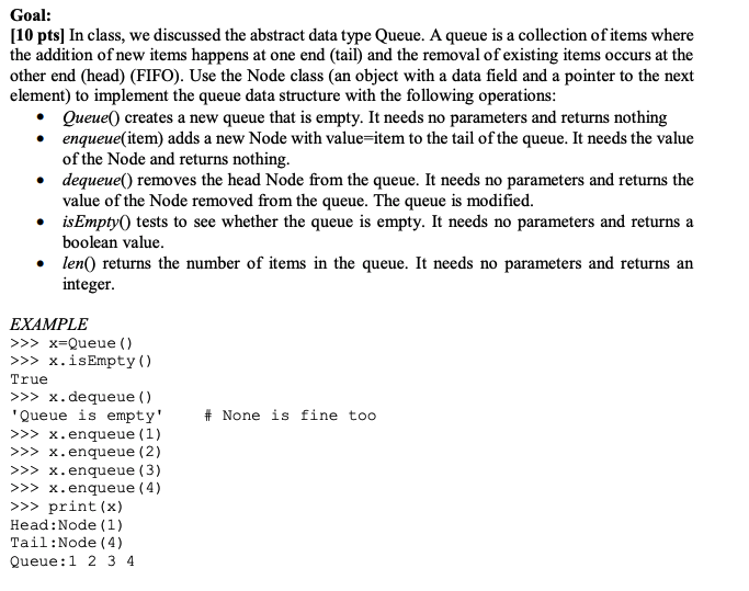 Write code in Python class Node: def __init__(self, value): self.value = value