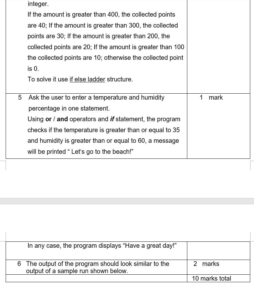 - Follow instructions given, EXACTLY ! - Make sure to follow the